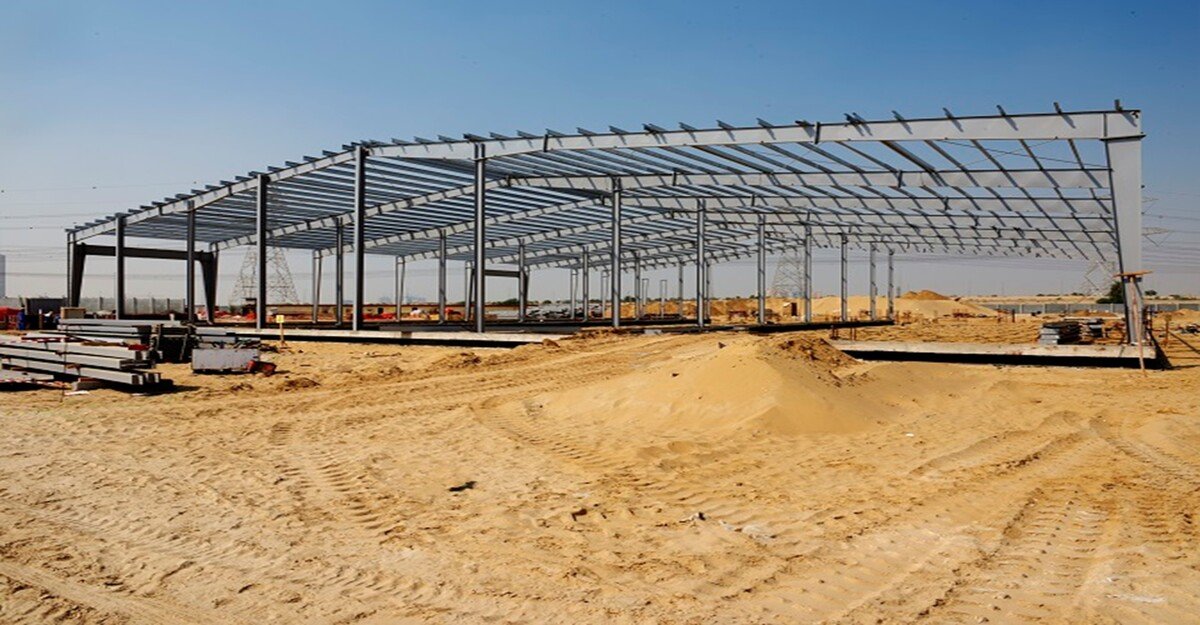 Warehouse Steel Structure Fabrication in Dubai
