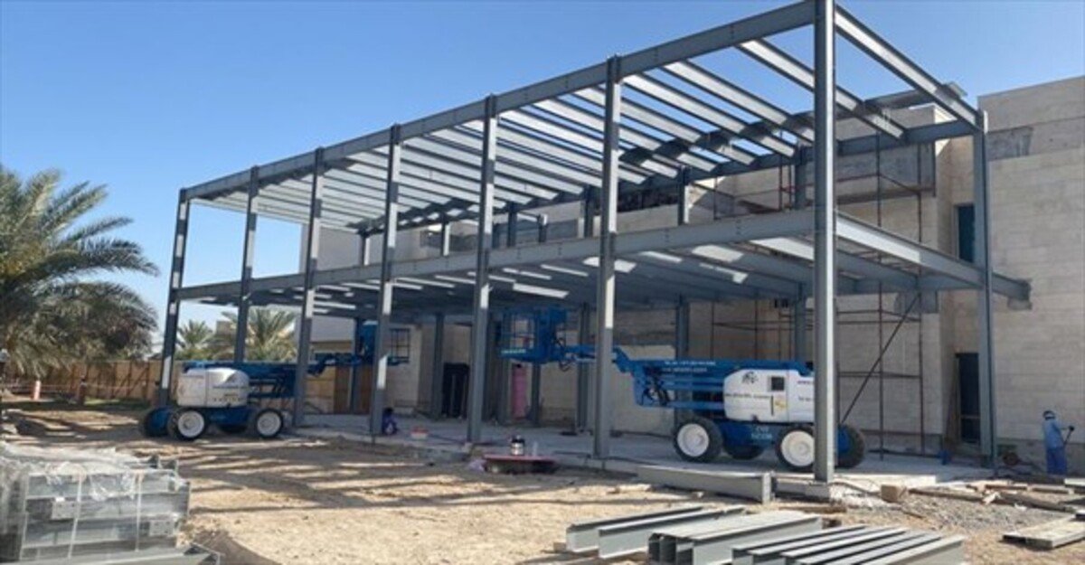 Steel Villa Extension Fabrication in Dubai