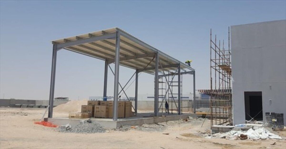 Steel Mezzanine Floor Fabrication in Dubai