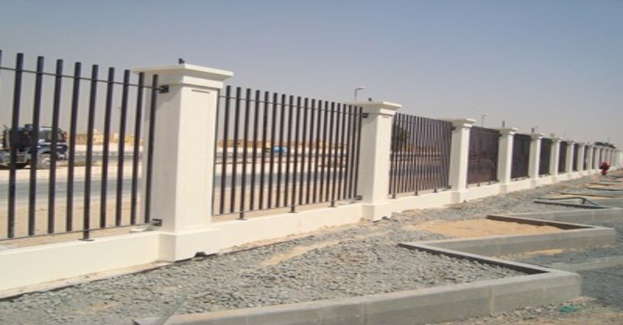 Boundary Wall Steel Fabrication in Dubai