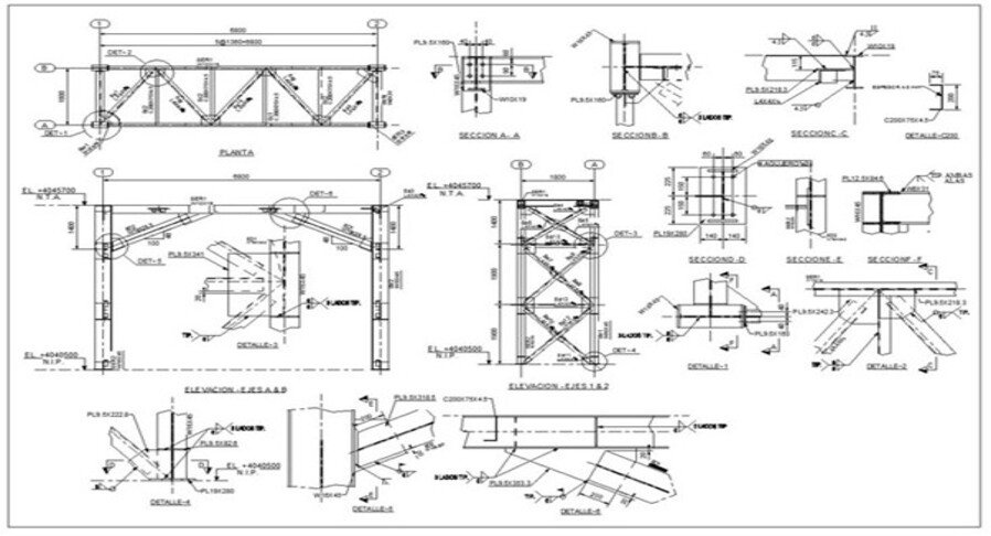 Detailing and Shop Drawings 1 steel detailing and shop drawings UAE