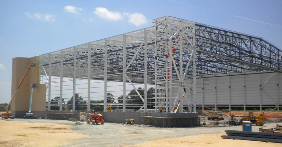 Pre-fabricated buildings 1 Prefabricated steel buildings UAE for industrial construction
