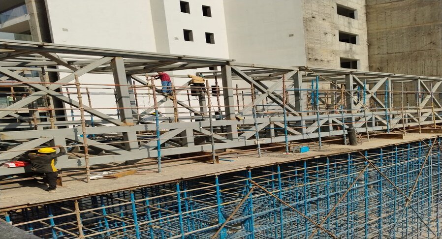 steel bridges UAE fabrication and erection