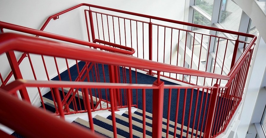 steel handrail for residential buildings UAE