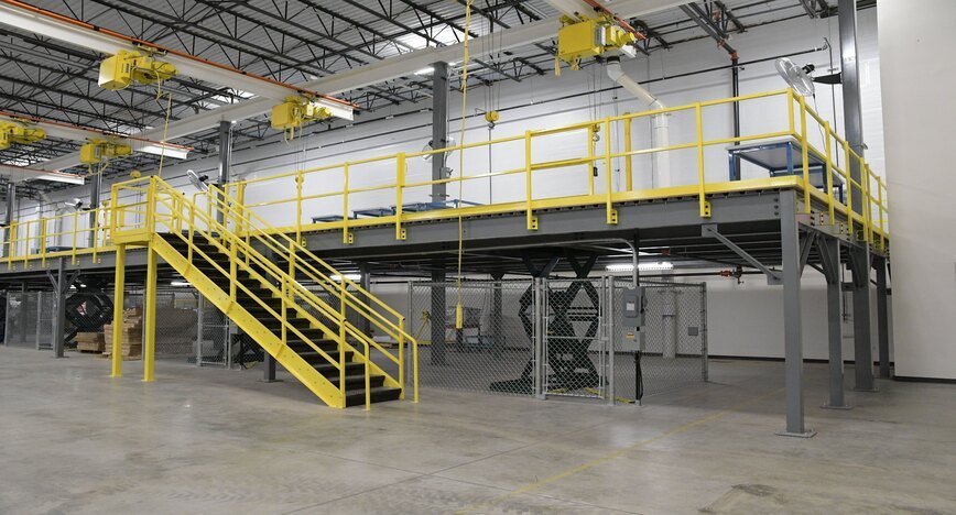 Steel structural Mezzanine Fabricator in Dubai