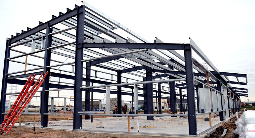 Warehouse Steel Construction in Dubai