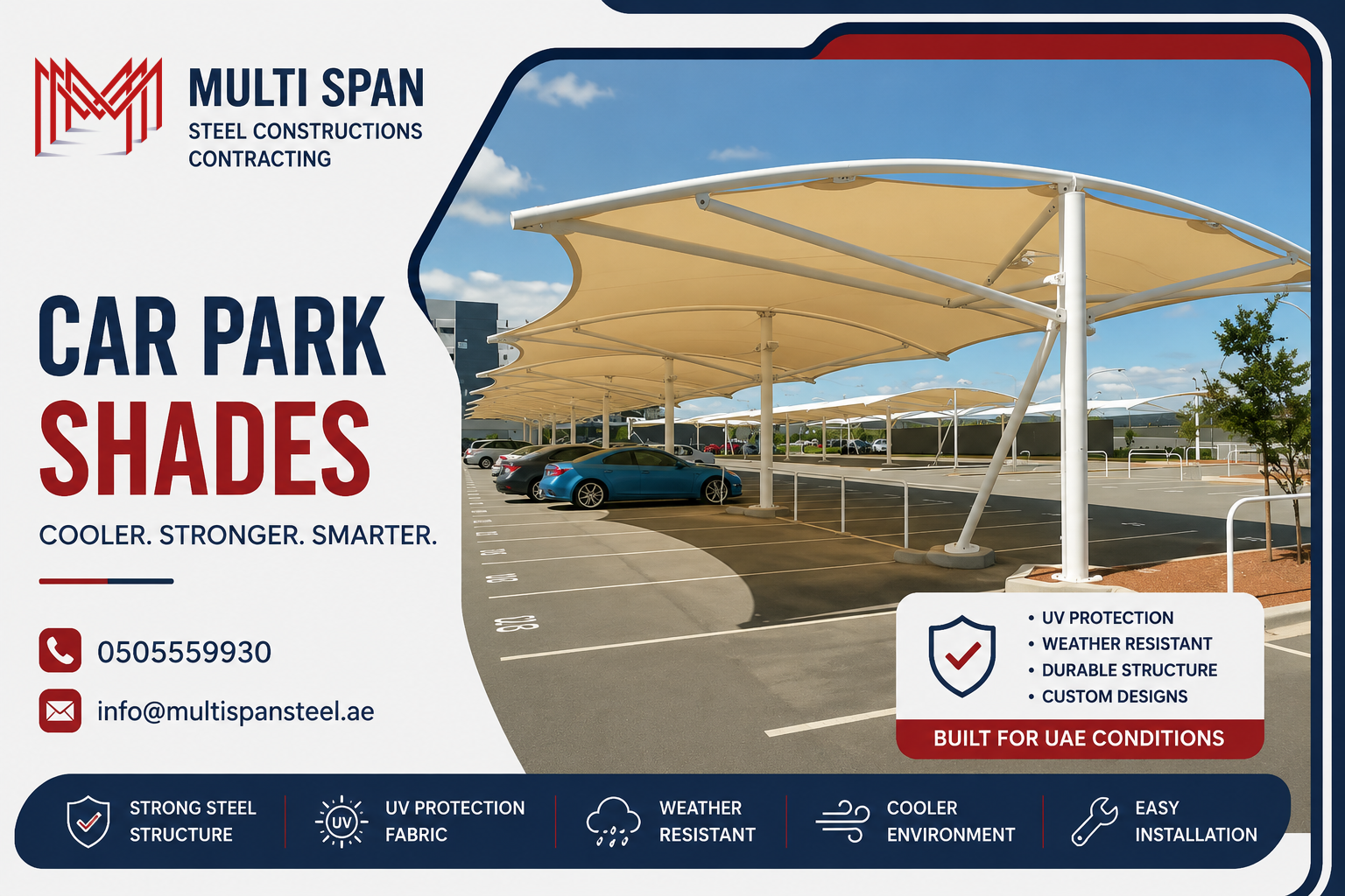 Car park shades 1 Car Parking Shade Supplier in Dubai