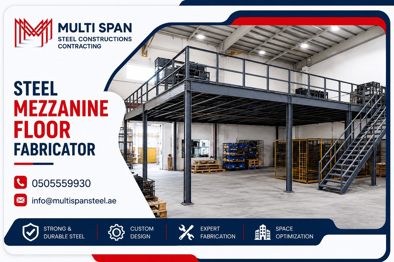 Steel Mezzanine Solutions Dubai 1 Steel Mezzanine Solutions Dubai